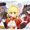 Ultra Pro Nero, Rin, And Rani Standard Gaming Playmat Mousepad For Fate/EXTRA
