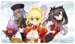 Ultra Pro Nero, Rin, And Rani Standard Gaming Playmat Mousepad For Fate/EXTRA
