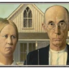 Ultra Pro Fine Art American Gothic Standard Gaming Playmat Mousepad By Grant Wood