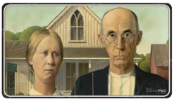 Ultra Pro Fine Art American Gothic Standard Gaming Playmat Mousepad By Grant Wood