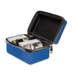 Ultra Pro Grand Tour Luggage Deck Box 19 Ultra Pro Grand Tour Luggage Deck Box -Card Game Accessories Shop 15278 Blue open
