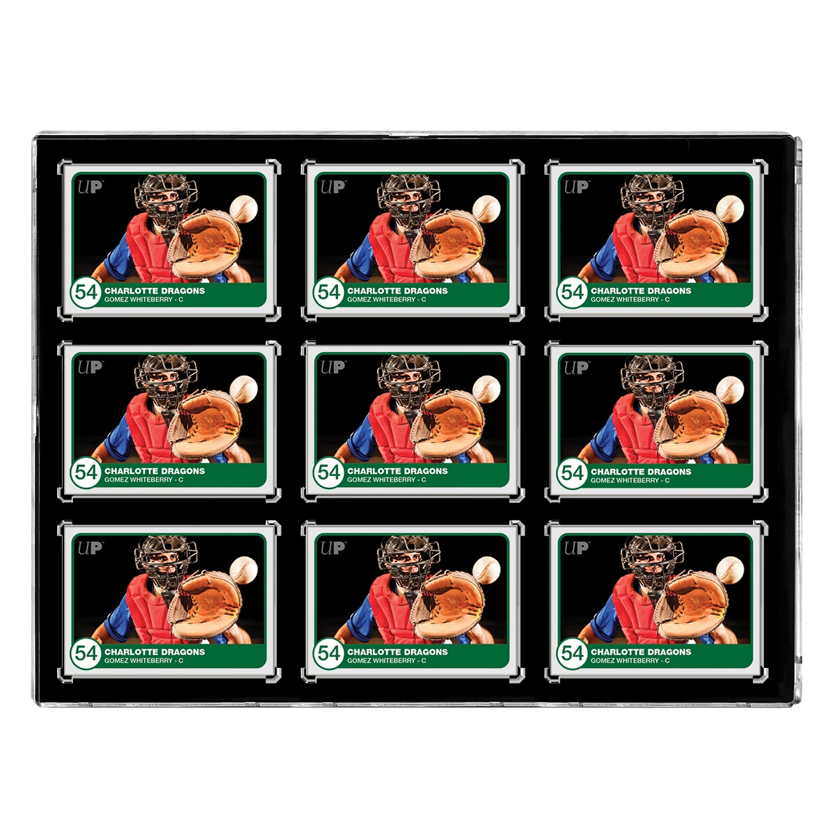 Ultra Pro 35PT 9-Card Black Border UV ONE-TOUCH Magnetic Holder 9 Ultra Pro 35PT 9-Card Black Border UV ONE-TOUCH Magnetic Holder - Image 7