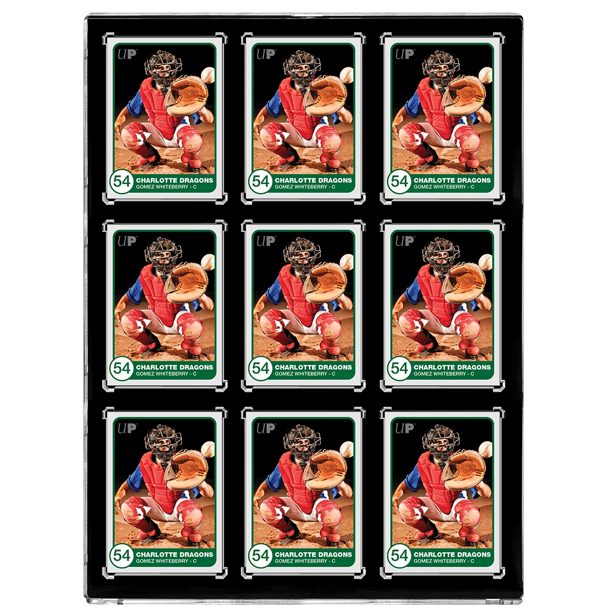 Ultra Pro 35PT 9-Card Black Border UV ONE-TOUCH Magnetic Holder 8 Ultra Pro 35PT 9-Card Black Border UV ONE-TOUCH Magnetic Holder - Image 6