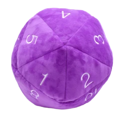 Ultra Pro Jumbo D20 Novelty Dice Plush -Card Game Accessories Shop 15475JumboD10PlushPurple05