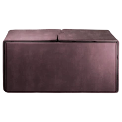 Ultra Pro Suede Collection: Alcove Vault Deck Box -Card Game Accessories Shop 15483 Alcove Vault Suede Amethyst Back