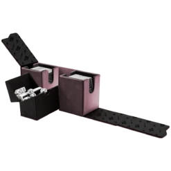Ultra Pro Suede Collection: Alcove Vault Deck Box -Card Game Accessories Shop 15483 Alcove Vault Suede Amethyst Open wC