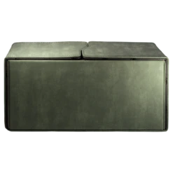 Ultra Pro Suede Collection: Alcove Vault Deck Box -Card Game Accessories Shop 15490 Alcove Vault Suede Emerald Back