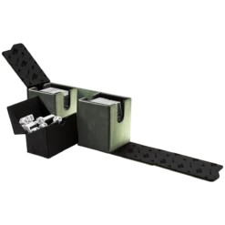 Ultra Pro Suede Collection: Alcove Vault Deck Box -Card Game Accessories Shop 15490 Alcove Vault Suede Emerald Open wC