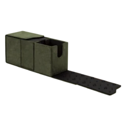 Ultra Pro Suede Collection: Alcove Vault Deck Box -Card Game Accessories Shop 15490 DB Alcove Vault Emerald OpenHalf
