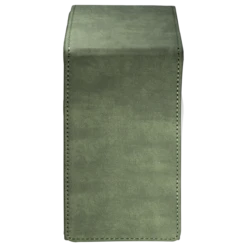 Ultra Pro Suede Collection: Alcove Tower Flip Deck Box -Card Game Accessories Shop 15491 Alcove Tower Suede Emerald Front
