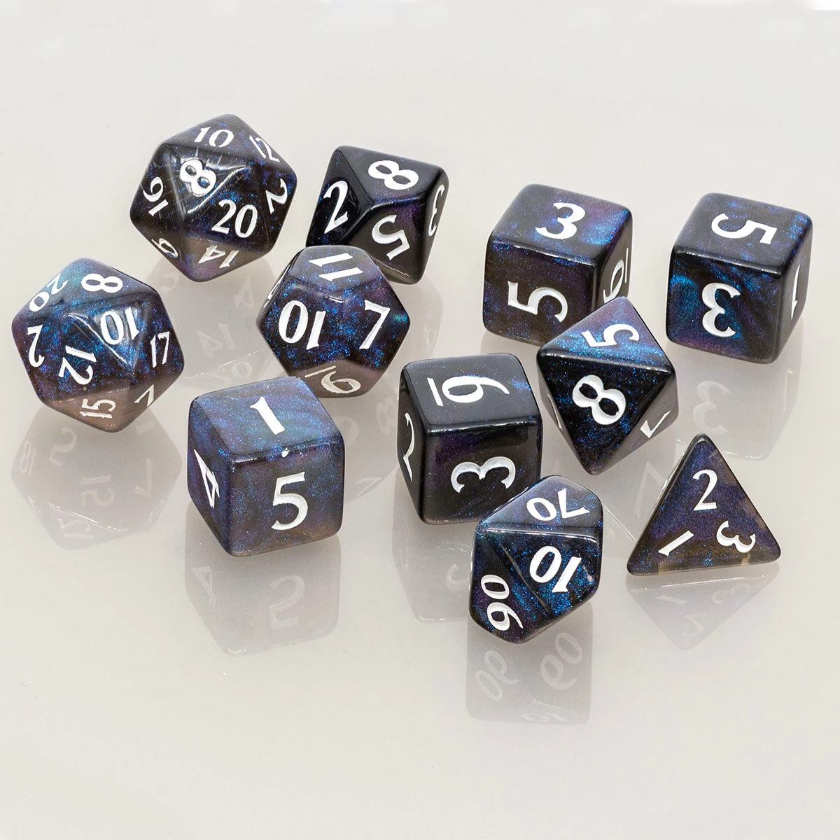 Ultra Pro Eclipse Acrylic RPG Dice Set (11ct) 17 Ultra Pro Eclipse Acrylic RPG Dice Set (11ct) - Image 15