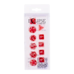 Ultra Pro Eclipse Acrylic RPG Dice Set (11ct) 19 Ultra Pro Eclipse Acrylic RPG Dice Set (11ct) -Card Game Accessories Shop 15564 Eclipse 11 Dice AppleRed Front P