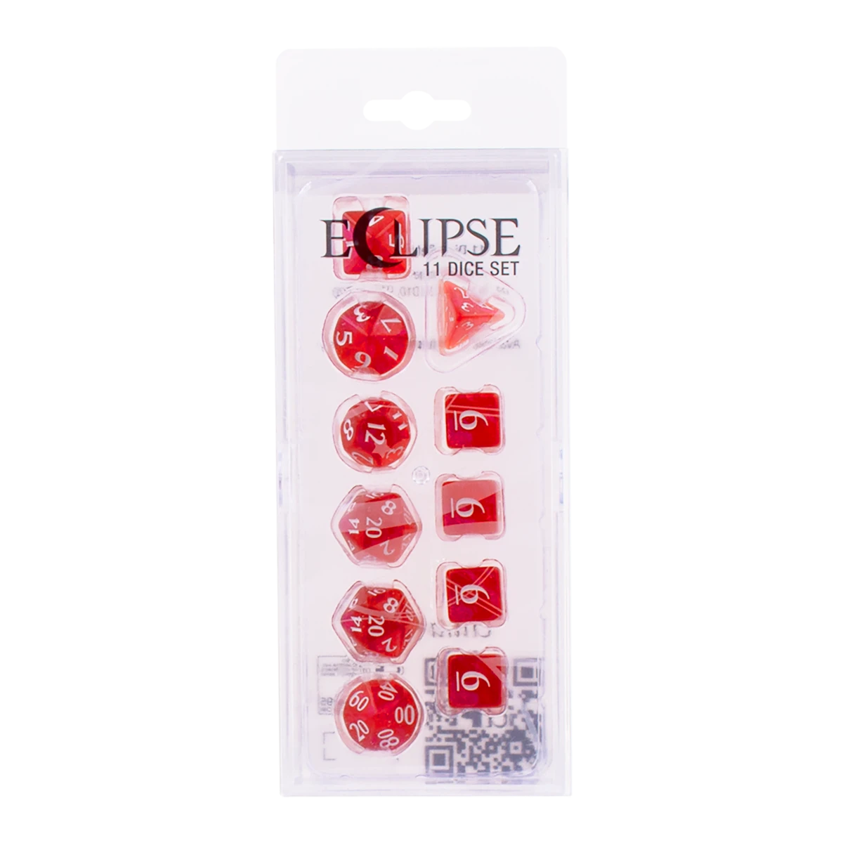 Ultra Pro Eclipse Acrylic RPG Dice Set (11ct) 5 Ultra Pro Eclipse Acrylic RPG Dice Set (11ct) - Image 3