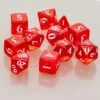 Ultra Pro Eclipse Acrylic RPG Dice Set (11ct) 2 Ultra Pro Eclipse Acrylic RPG Dice Set (11ct) -Card Game Accessories Shop 15564 Eclipse 11 Dice AppleRed spread
