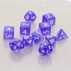 Ultra Pro Eclipse Acrylic RPG Dice Set (11ct) 28 Ultra Pro Eclipse Acrylic RPG Dice Set (11ct) -Card Game Accessories Shop 15570 Eclipse 11 Dice RoyalPurple spread