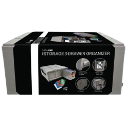 Ultra Pro PRO-Storage: 3-Drawer Organizer -Card Game Accessories Shop 15690 ProStorageOrganizer Side R wPkg