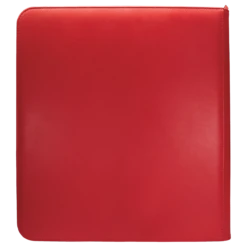 Ultra Pro Vivid 12-Pocket Zippered PRO-Binder 26 Ultra Pro Vivid 12-Pocket Zippered PRO-Binder -Card Game Accessories Shop 15743 12Pkt ZipBinder Vivid Red Back