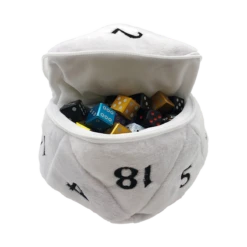Ultra Pro D20 Plush Dice Bag 18 Ultra Pro D20 Plush Dice Bag -Card Game Accessories Shop 15756 Dice D20 Plush Pouch White OpenDice 749df13f 87c6 43f4 bd94 e1421a4a895a