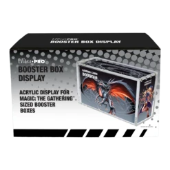 Ultra Pro Acrylic Booster Box Display For Magic: The Gathering -Card Game Accessories Shop 15768 BoosterBoxDisplay MTGSize Gen Front Pkg