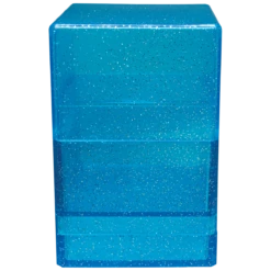 Ultra Pro Glitter Satin Tower Deck Box -Card Game Accessories Shop 15909 SatinTower Blue Side