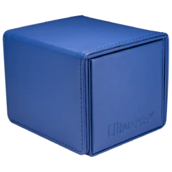 Ultra Pro Vivid Alcove Edge Deck Box -Card Game Accessories Shop 15913 DB Edge Vivid Angle L Blue