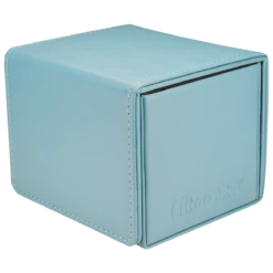 Ultra Pro Vivid Alcove Edge Deck Box -Card Game Accessories Shop 15917 DB Edge Vivid Angle L LtBlue