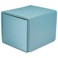 Ultra Pro Vivid Alcove Edge Deck Box -Card Game Accessories Shop 15917 DB Edge Vivid Angle R LtBlue