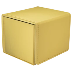 Ultra Pro Vivid Alcove Edge Deck Box -Card Game Accessories Shop 15918 DB Edge Vivid Angle R Yelo