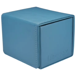 Ultra Pro Vivid Alcove Edge Deck Box -Card Game Accessories Shop 15919 DB Edge Vivid Angle L Teal