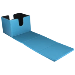 Ultra Pro Vivid Alcove Edge Deck Box -Card Game Accessories Shop 15919 DB Edge Vivid Open Teal