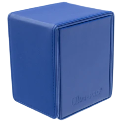 Ultra Pro Vivid Alcove Flip Deck Box -Card Game Accessories Shop 15921 DB Flip Vivid Angle L Blue