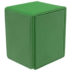 Ultra Pro Vivid Alcove Flip Deck Box -Card Game Accessories Shop 15922 DB Flip Vivid Angle L Green