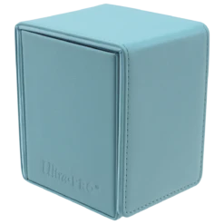 Ultra Pro Vivid Alcove Flip Deck Box -Card Game Accessories Shop 15925 DB Flip Vivid Angle R LtBlue