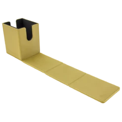 Ultra Pro Vivid Alcove Flip Deck Box -Card Game Accessories Shop 15926 DB Flip Vivid Open Yelo