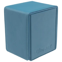 Ultra Pro Vivid Alcove Flip Deck Box -Card Game Accessories Shop 15927 DB Flip Vivid Angle L Teal