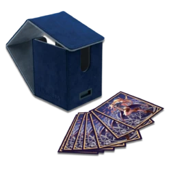 Ultra Pro Vivid Deluxe Alcove Flip Deck Box -Card Game Accessories Shop 15933 DB Vivid Deluxe Flip Blue