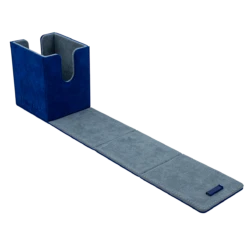 Ultra Pro Vivid Deluxe Alcove Flip Deck Box -Card Game Accessories Shop 15933 DB Vivid Deluxe Flip Blue open