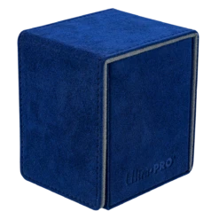 Ultra Pro Vivid Deluxe Alcove Flip Deck Box -Card Game Accessories Shop 15933 DB Vivid Deluxe Flip Blue side2