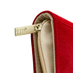 Ultra Pro Vivid Deluxe 9-Pocket Zippered PRO-Binder -Card Game Accessories Shop 15934 9Pkg Zip Vivid Deluxe PB Red zipper