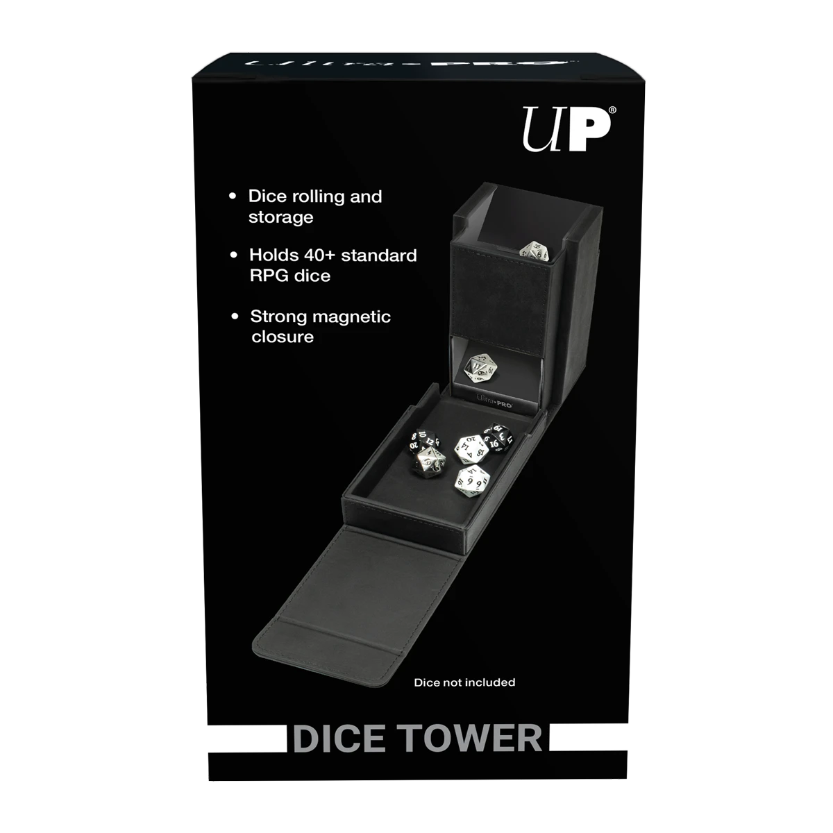 Ultra Pro Jet Black Alcove Dice Tower 11 Ultra Pro Jet Black Alcove Dice Tower - Image 9