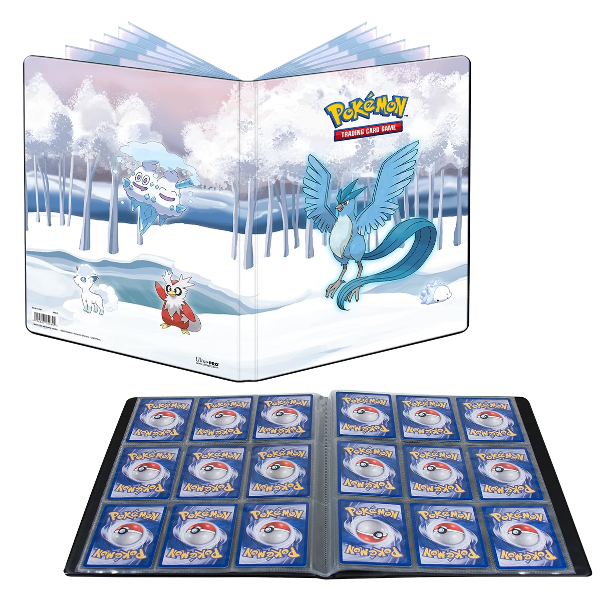 Ultra Pro Gallery Series Frosted Forest 9-Pocket Portfolio For Pokémon 4 Ultra Pro Gallery Series Frosted Forest 9-Pocket Portfolio For Pokémon - Image 2