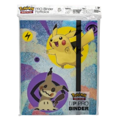 Ultra Pro Pikachu & Mimikyu 9-Pocket PRO-Binder For Pokémon -Card Game Accessories Shop 16112 PROBINDER 9PKT PKM PIKACHU MIMIKYU polyfront