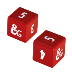 Ultra Pro Heavy Metal Red And White D6 Dice Set (4ct) For Dungeons & Dragons 7 Ultra Pro Heavy Metal Red And White D6 Dice Set (4ct) For Dungeons & Dragons -Card Game Accessories Shop 18397 DICE D D RED W HEAVY METAL DICE V6