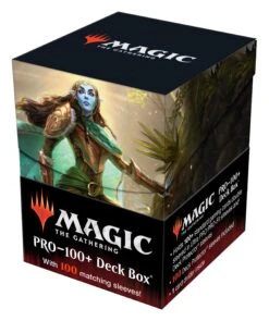 Ultra Pro Kaldheim: Lathril, Blade Of The Elves Commander Combo Box For Magic: The Gathering -Card Game Accessories Shop 18555 ComboBox MTG Commander J21 V1 WB