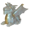 Ultra Pro Figurines Of Adorable Power: Dungeons & Dragons "Silver Dragon" -Card Game Accessories Shop 18573 FOAP DnD SilverDragon Angle