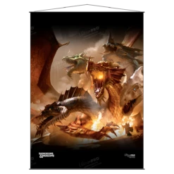 Ultra Pro Cover Series The Rise Of Tiamat Wall Scroll For Dungeons & Dragons