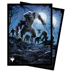 Ultra Pro Innistrad: Midnight Hunt Tovolar, The Midnight Scourge Standard Deck Protector Sleeves (100ct) For Magic: The Gathering