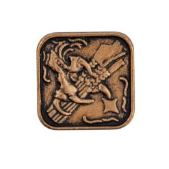 Ultra Pro Waterdeep Coins For Dungeons & Dragons -Card Game Accessories Shop 18995 Poly WaterdeepCoin D D copperback