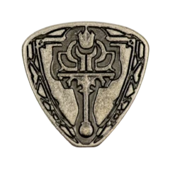 Ultra Pro Waterdeep Coins For Dungeons & Dragons -Card Game Accessories Shop 18995 Poly WaterdeepCoin D D silverfront