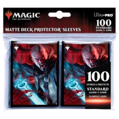 Ultra Pro Innistrad: Crimson Vow Odric, Blood-Cursed Standard Deck Protector Sleeves (100ct) For Magic: The Gathering -Card Game Accessories Shop 19217 DP MTG Innistrad CrimsonVow V6 Poly